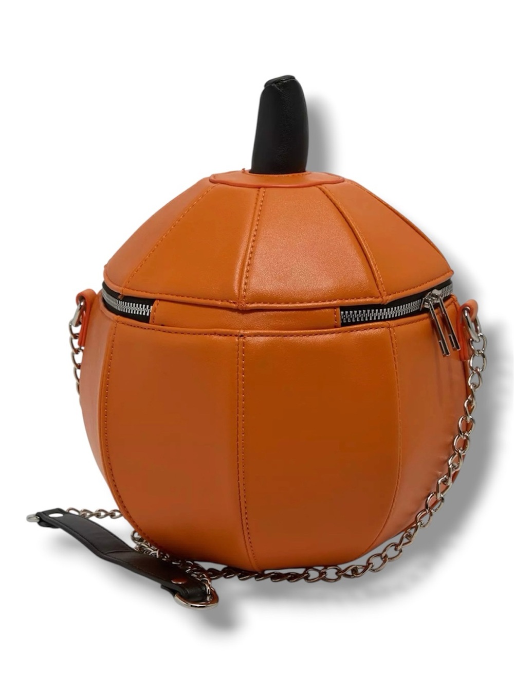 Pumpkin Glow-In-The-Dark Figural Crossbody Bag - NWT - Picture 4 of 5